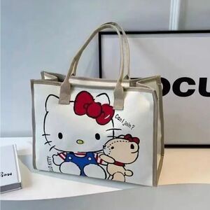 Hello Kitty Shopping Canvas Bag